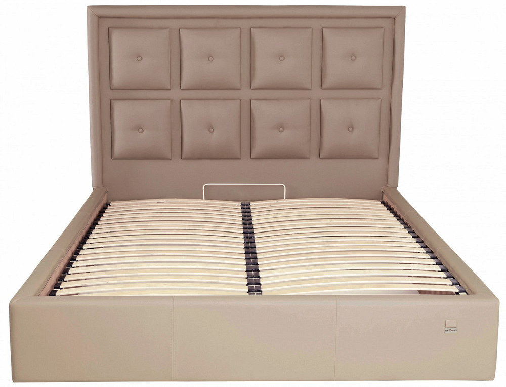 Кровать Двуспальная Windsor Comfort 180 х 190 см Fly 2213 С подъемным механизмом и нишей для белья Светло-коричневый Днепр - изображение 10