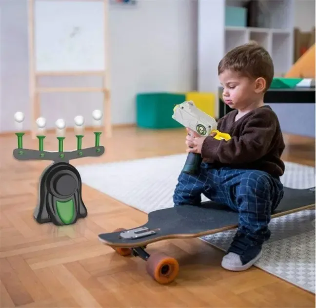 Воздушный тир детский игровой набор Hover Shot Стрельба по парящим шарикам летающие мишени Коломыя - изображение 3