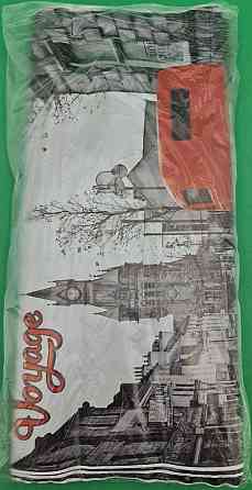 Пакет середній, щільний, ламінований із петльовою ручкою "Бон вояж 007" (44х43+3) 95 мк КВС (50 шт) Харків