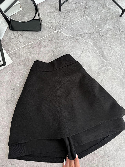 Жіноча базова стильна мініспідниця костюмка 48/50 Одеса - фото 5