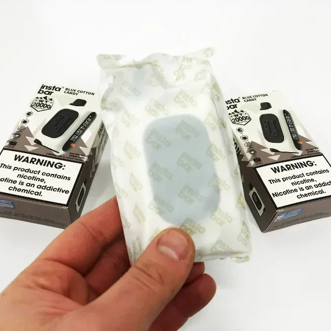 • Синя Солодка Вата • Сигарета InstaBar WT 20000 тяг Київ - фото 5