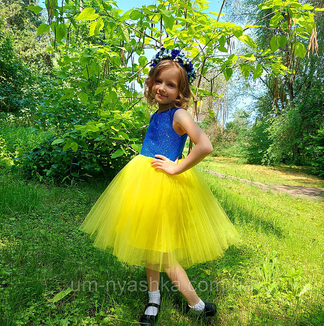 Желтое нарядное платье Белоснежка Кривой Рог - изображение 3