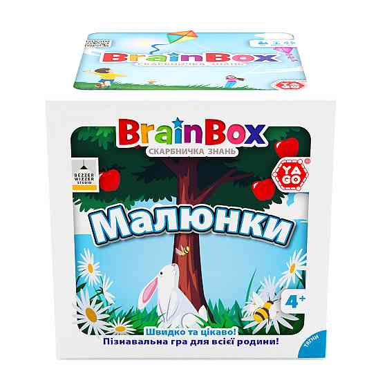 Пізнавальна гра - BrainBox Малюнки Дніпро