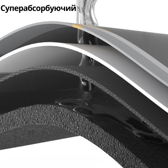 Килимок для душу та ванної кімнати м'який діатомітовий швидковисихаючий антиковзкий для кухні, передпокою 50х80 см BF-009 Кам'янець-Подільський