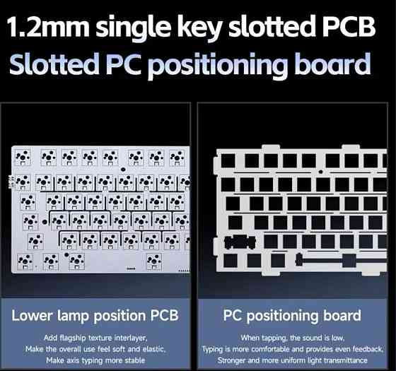 Бездротова ігрова механічна клавіатура mchose pro g75 75% Київ