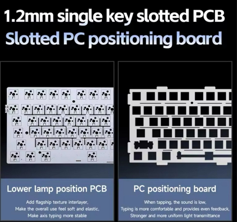 Беспроводная игровая механическая клавиатура mchose pro g75 75% Киев - изображение 2