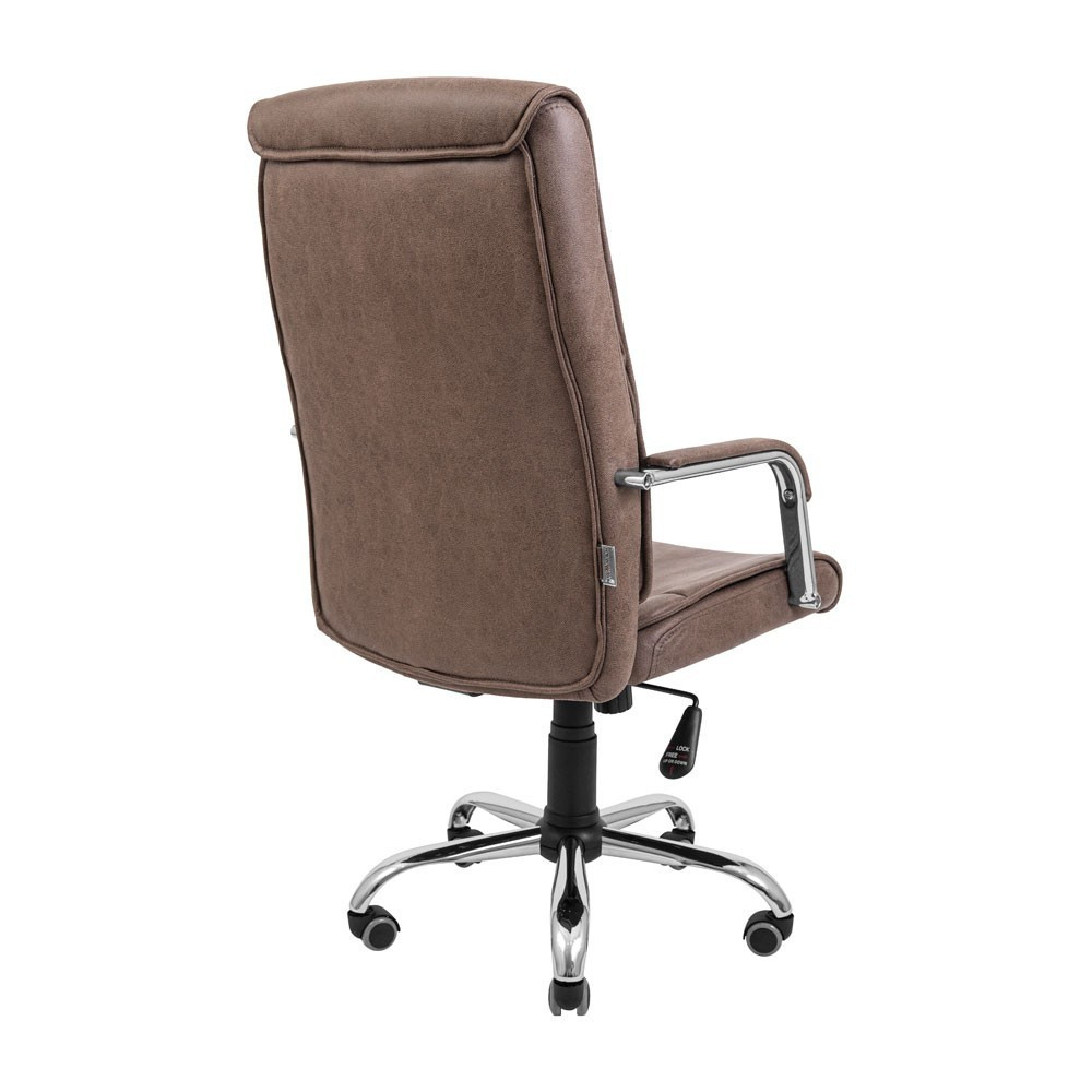Офісне Крісло Керівника Toronto U Ameli М2 AnyFix Хром Коричневий Київ - фото 4