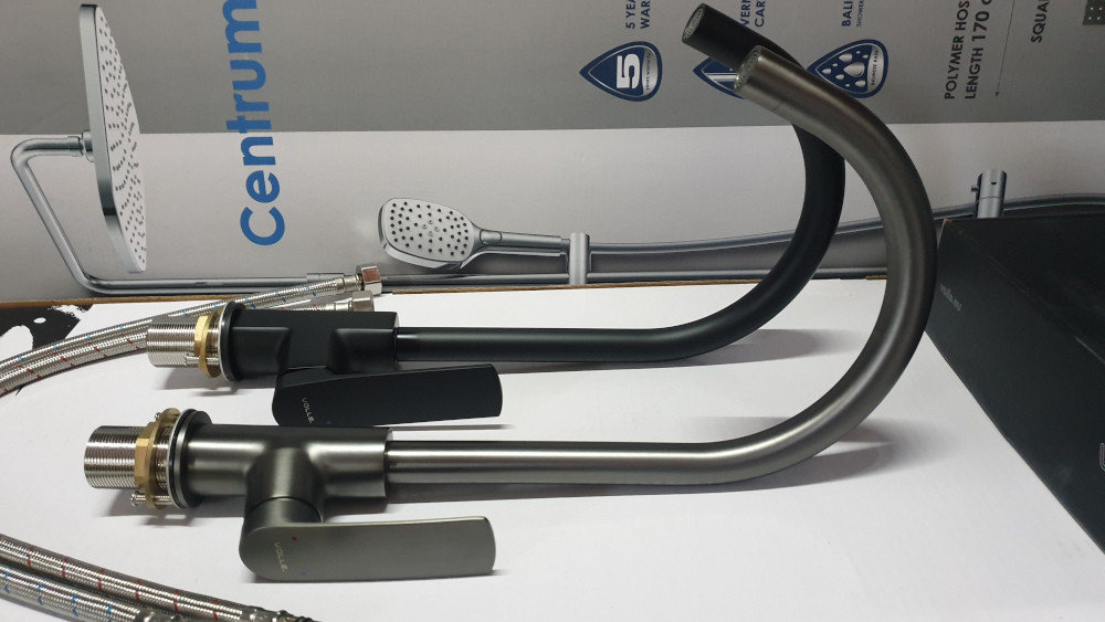 Змішувач для кухні VOLLE CANTE pistola gris графіт 1512.111005 Київ - фото 6