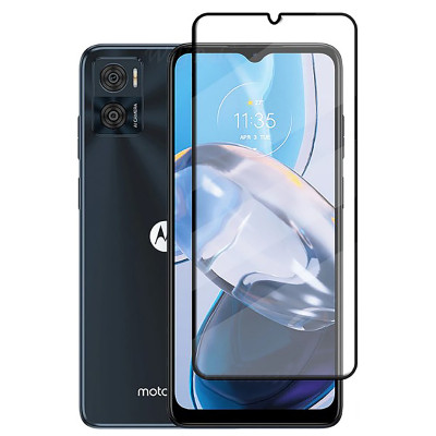 Стекло защитное BeCover Motorola Moto E22/E22i Black (709731) Винница - изображение 2