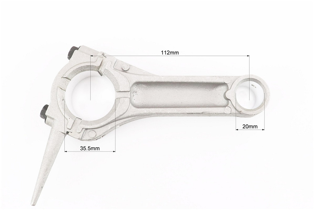 Шатун (D-35,50mm, d-20mm) 182F/188F/190F/192F +0,50mm Киев - изображение 2