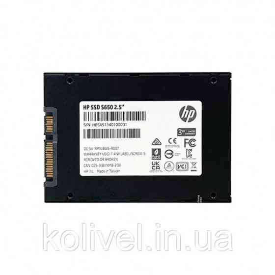 SSD 480Gb HP S650 SATA III 2.5" TLC (345M9AA) Київ