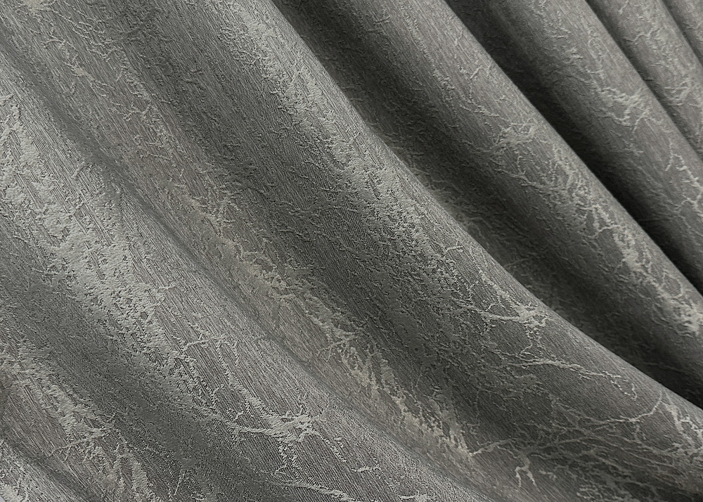 Комплект штор VR-Textil Жакард Viva Marmo № 1785ш Сірий 150х270 см 2 шт (33-0759) Київ - фото 6