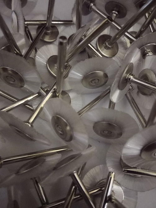 Щітка дискова Ø25 синтетична біла (3мм) Полтава - фото 1