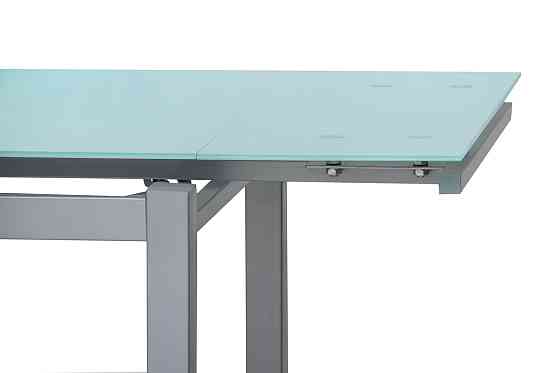 Стіл Венді XS-1025, 80/130*65, білий/сірі ноги Киев