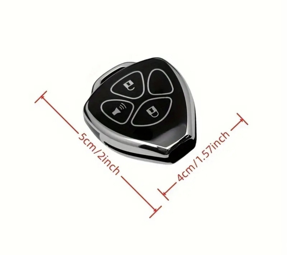 Захисний чохол для автомобільного ключа Toyota на 3 кнопки Смела - изображение 2