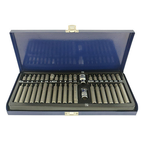 Набір біт 10 мм HEX, TORX, SPLINE 40ед. СТАНДАРТ SDBS0040 Чернігів - фото 1