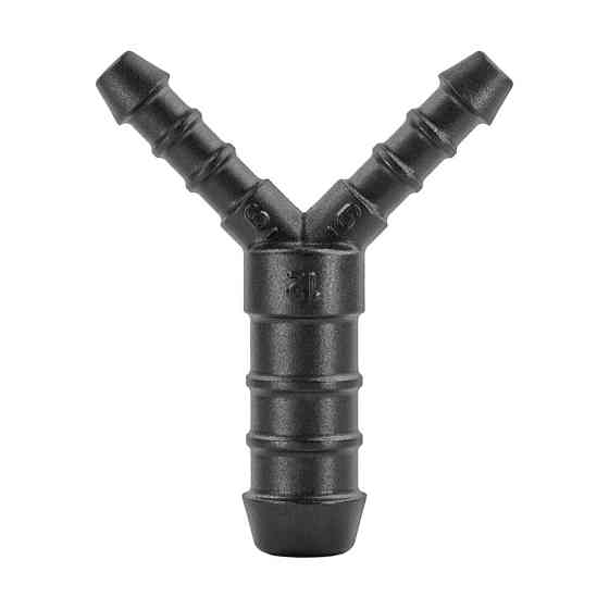 Фитинг штуцер з'єднувач шлангів універсальний (6х6х12 мм) Київ