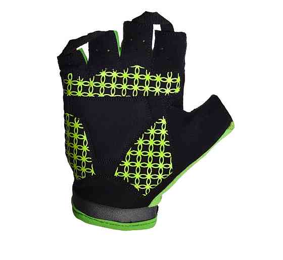 Велорукавички жіночі PowerPlay 5284 B Зелені XS Луцк