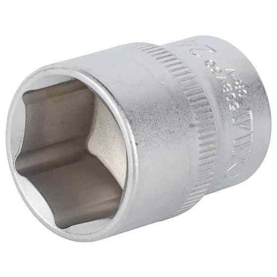 Насадка шестигранна коротка 1/2" 24 мм CrV mid SIGMA (6071241) Київ