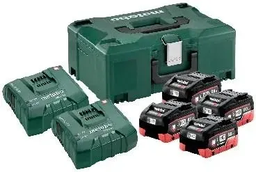Metabo 4 Акумулятори Lihd 18V/8.0Ah + 2 Навантажувачі Asc Ultra Валіза Metaloc Ii 685135000 Киев