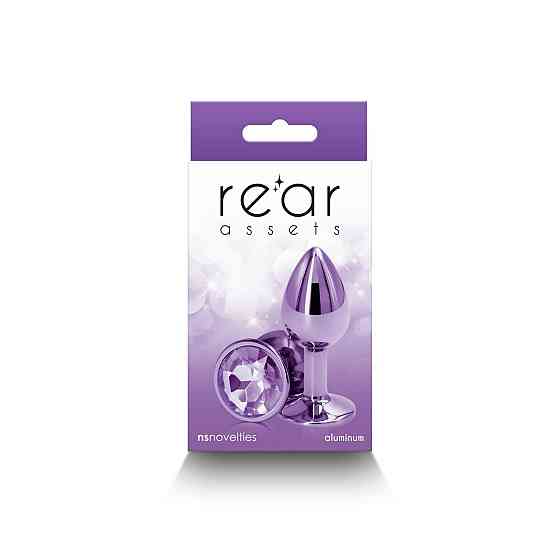 Анальная пробка NS Novelties Rear Assets - Small - Purple Sex Aura Киев