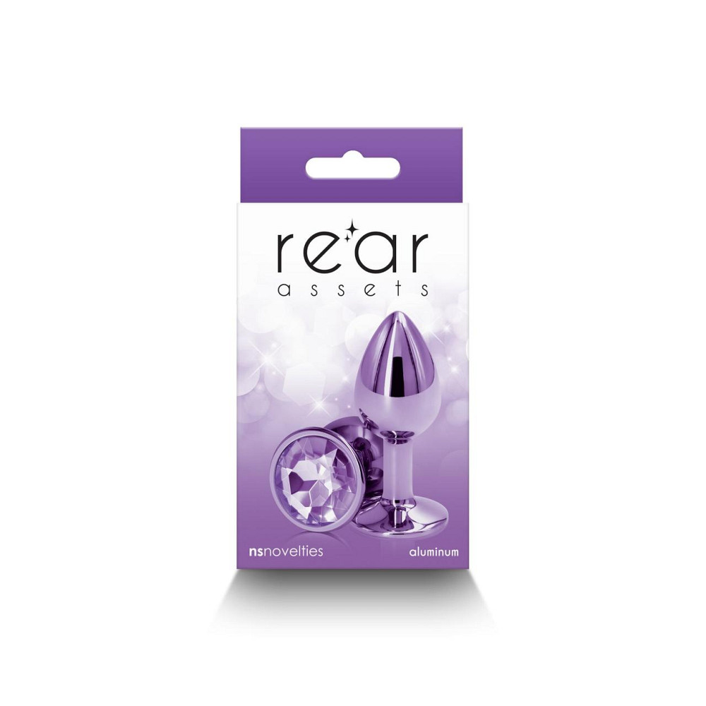 Анальная пробка NS Novelties Rear Assets - Small - Purple Sex Aura Киев - изображение 3