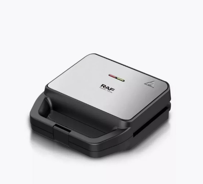 Багатофункціональна сендвичниця 8-в-1 Domotec/RAF R-551 800 Вт з насадками для сендвічів, вафель і гриля Одеса - фото 8