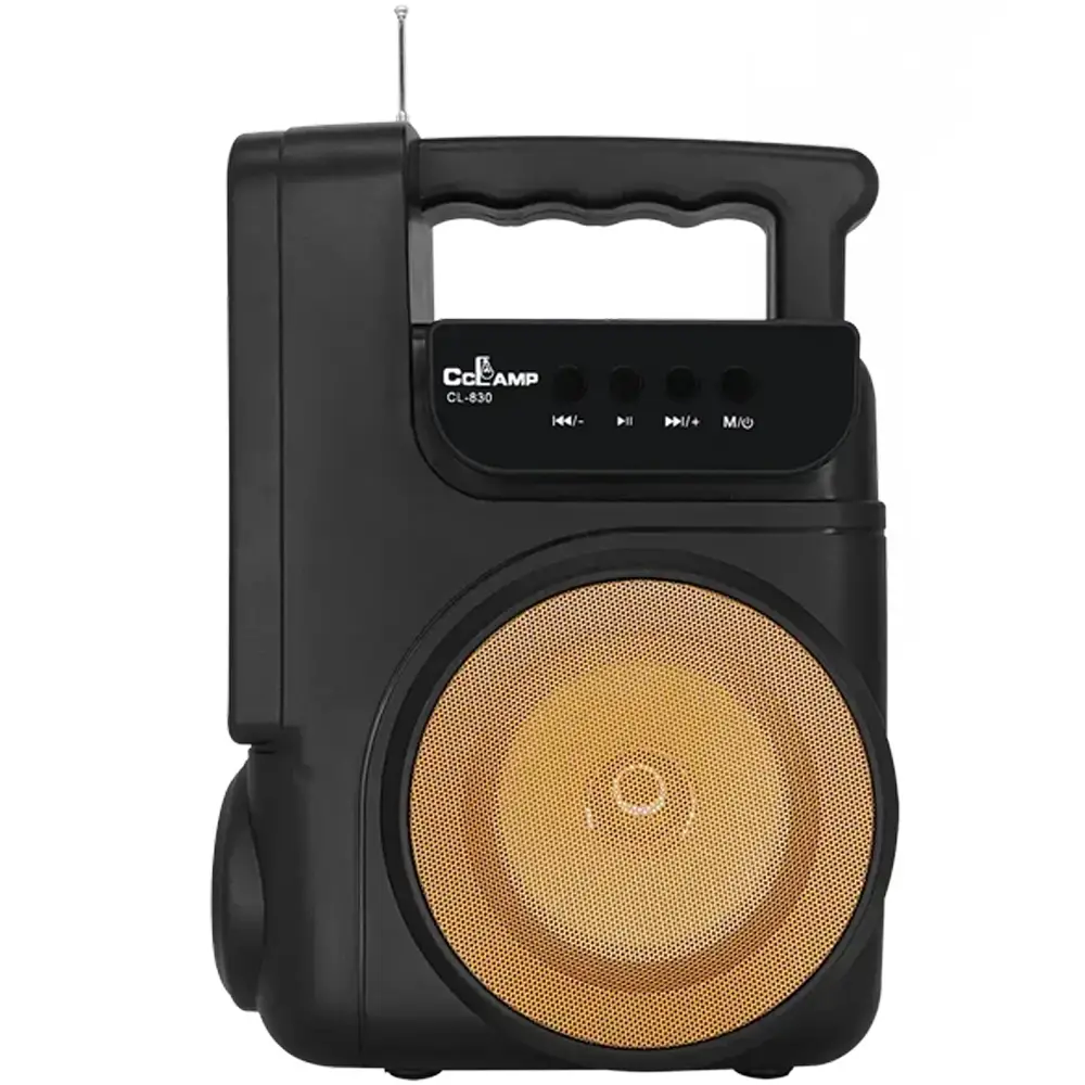 Ліхтар на сонячній батареї з PowerBank і радіо 4000мАг, FM, MP3, Bluetooth CL-830 / Переносний ліхтар-колонка Одеса - фото 7