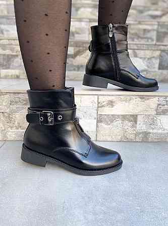 Жіночі черевики MOLO чорні еко-шкіра 36р. (2587) Коломия
