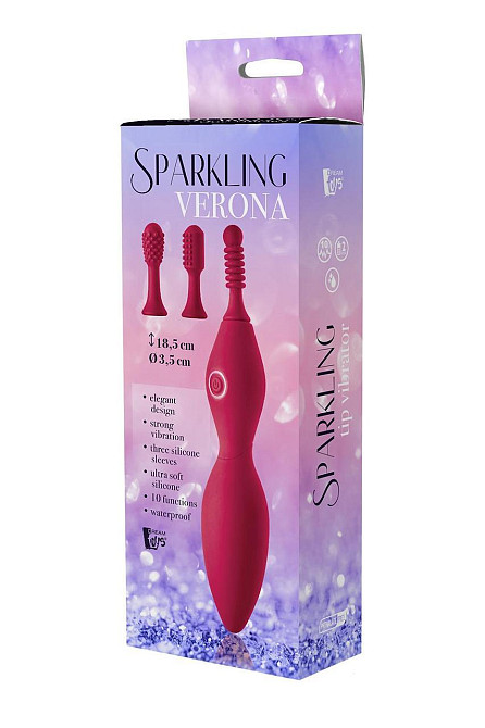 Вибратор для клитора с насадками Dream Toys SPARKLING VERONA Sex Aura Киев - изображение 2