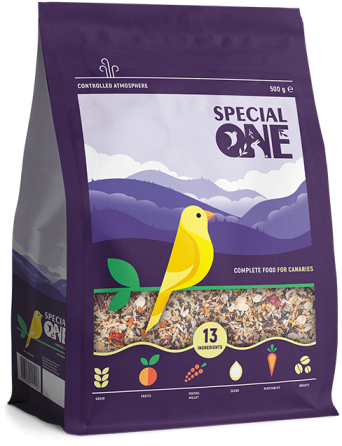 Полнорационный корм для канареек Special One корм для декоративной птицы, 500 г Винница