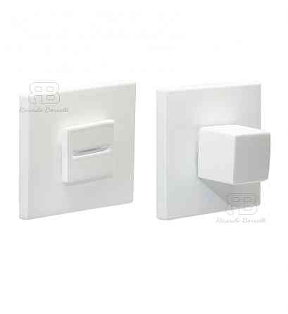 Сантехнічний фіксатор Ricardo Borelli модель Quatro BK MW Білий матовий Київ