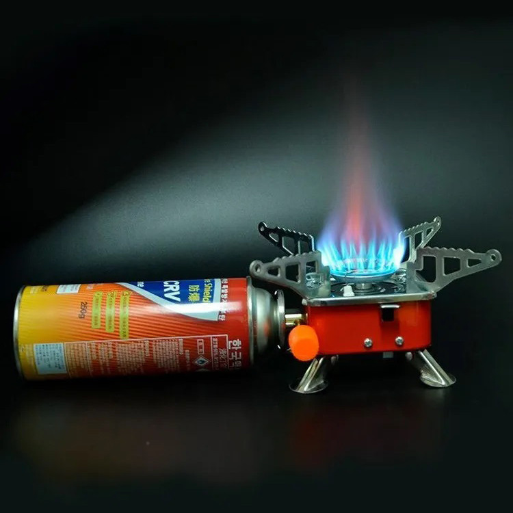 Горелка газовая для рыбалки, Портативная туристическая плитка, Газовая плита под QP-819 обычный баллон Киев - изображение 5