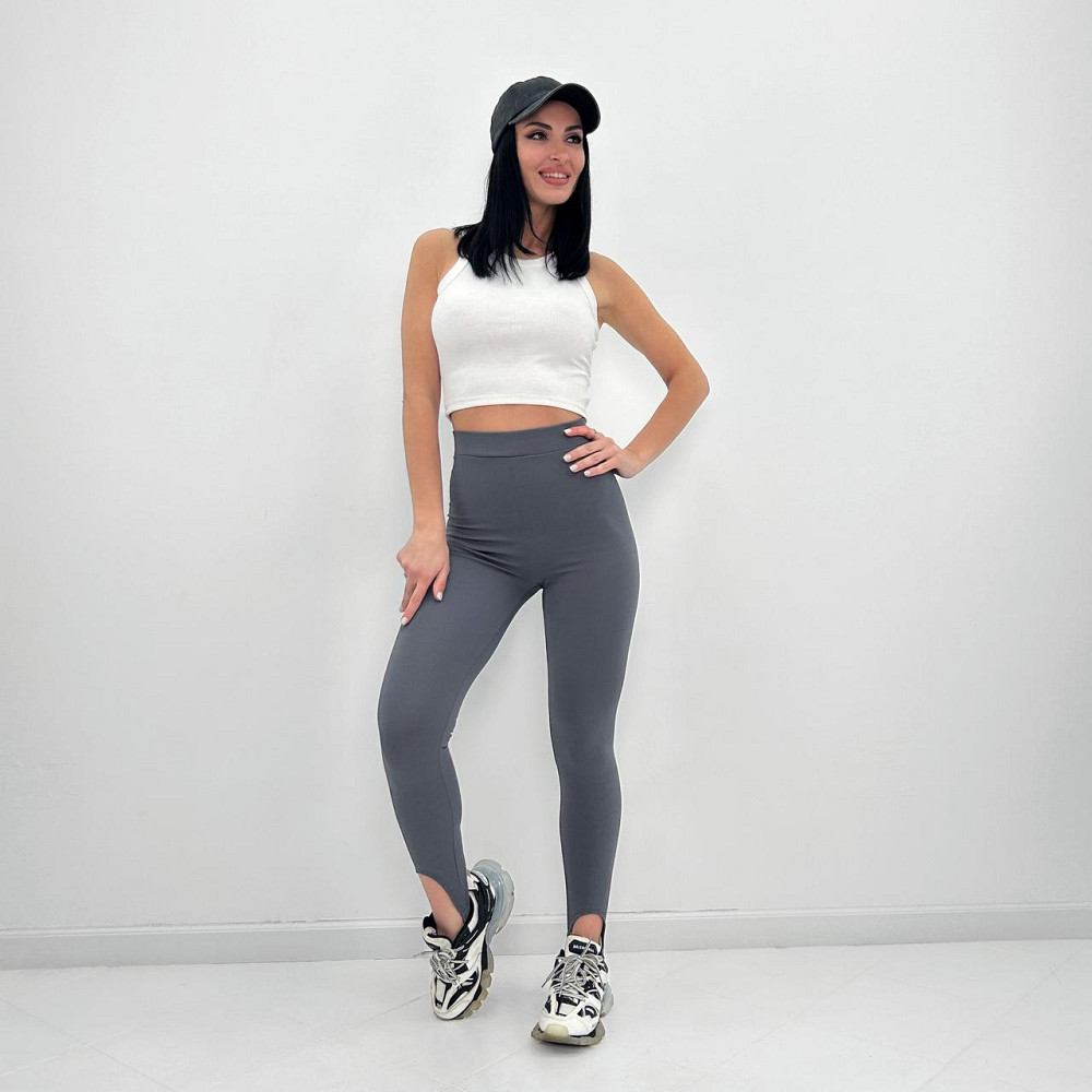 Трикотажные лосины рубчик со штрипками Toffee Киев - изображение 9