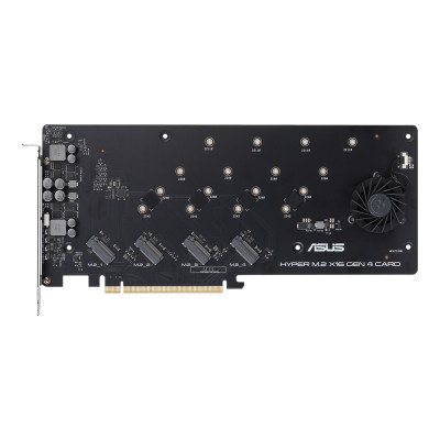 Адаптер ASUS Hyper M.2 X16 PCIe 3.0 X4 Expansion Card GEN 4 (90MC08A0-M0EAY0) Винница - изображение 2