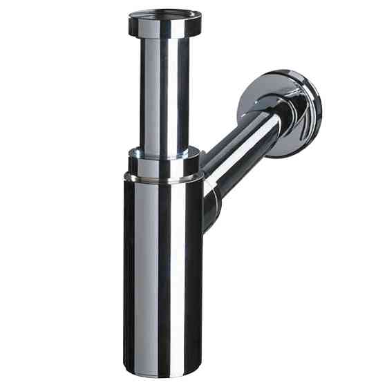 Сифон для раковини латунний Linels 11⁄4" × Ø 32 мм WIRQUIN (9541106) Київ