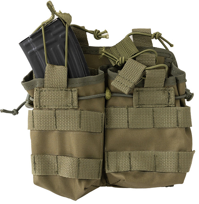 Підсумок відкритого типу на 4 магазини ріжка автомата АК розвантаження тактичне з системою Моллі Одеса - фото 3