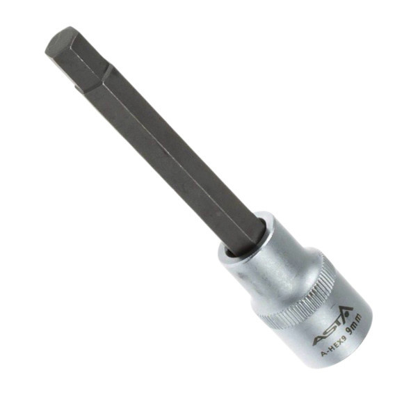 Головка - вставка HEX шестигранна 1/2" 9 мм х 110 (в т.ч. для гальмівних систем VW T5) Мукачево - фото 1