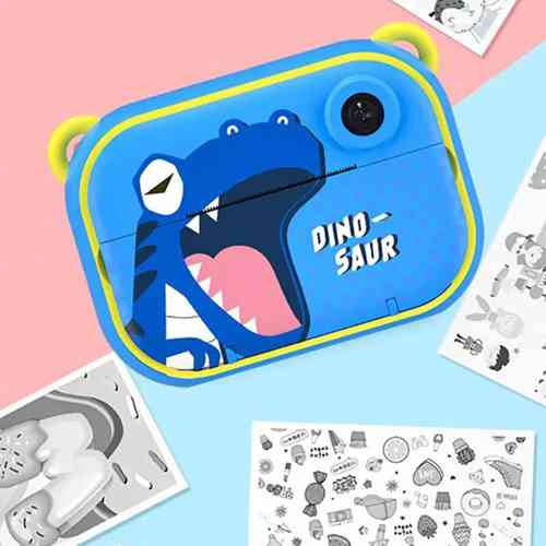 Фотоаппарат с экраном для малышей, Фотоаппараты мгновенной печати, Мгновенная печать для детей DQ-54 Львов