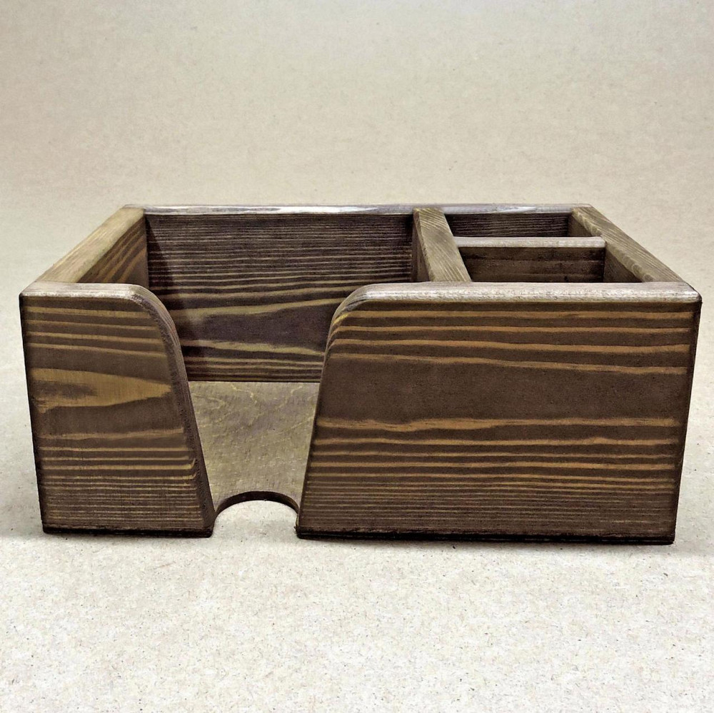 Підставка для столових приборів "Аппетито" сепія Миколаїв - фото 1