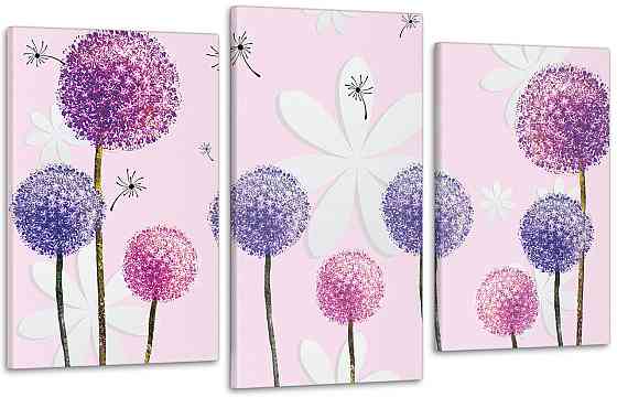 Модульная картина Цвети Абстракция Art-56_3 Киев