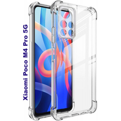 Чехол для мобильного телефона BeCover Anti-Shock Poco M4 Pro Clear (707198) Винница - изображение 1