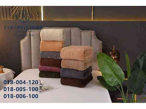 Плед 180*200 мікрофібра асорті арт.018-005 ТМ COLORFULHOME Київ