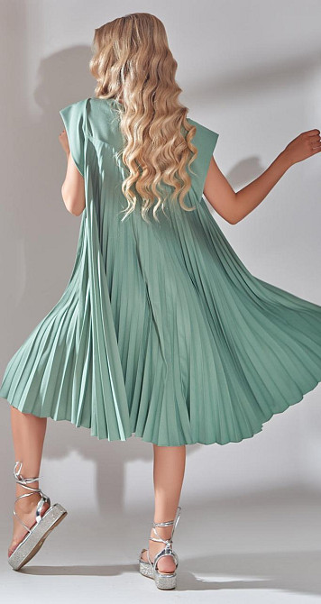 Платье в складку плиссе (42) Киев - изображение 5