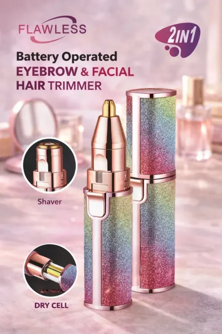 Женский триммер эпилятор для бровей с насадкой Flawless HX-203A Коломия - фото 2