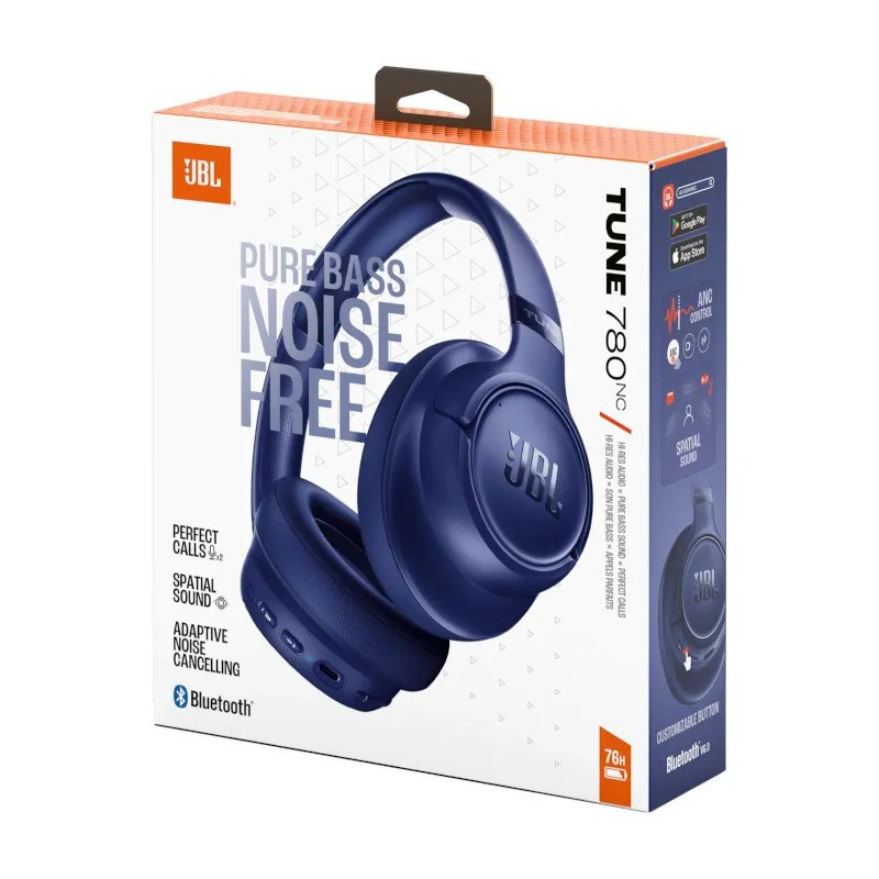 Bluetooth-гарнітура JBL Tune 780NC Blue (JBLT780NCBLU) ( 18989 ) Харьков - изображение 1