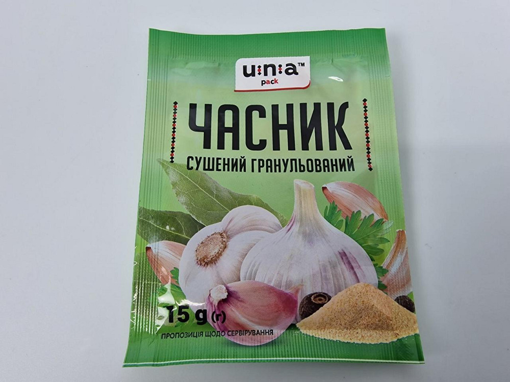 Часник сушений Гран (15 г) (20 шт) Харків - фото 3