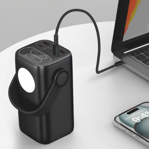 Павербанк 40000mAh Titanum TPB-WC40 65W PD чорний Житомир