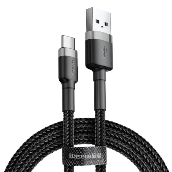 Кабель Baseus Cafule Type-C 1м Black Київ