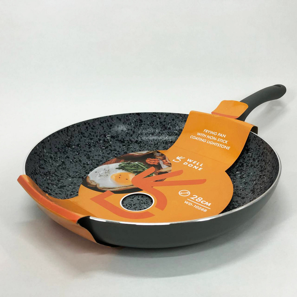 Антипригарная сковорода для овощей Well, Качественная алюминиевая антипригарная сковорода ZK-14 Львов - изображение 2